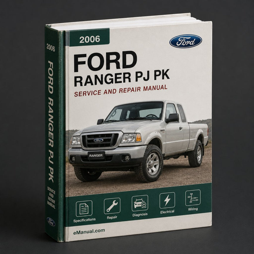 Ford RANGER PJ PK 2006-2011 Workshop Service Repair Manual PDF