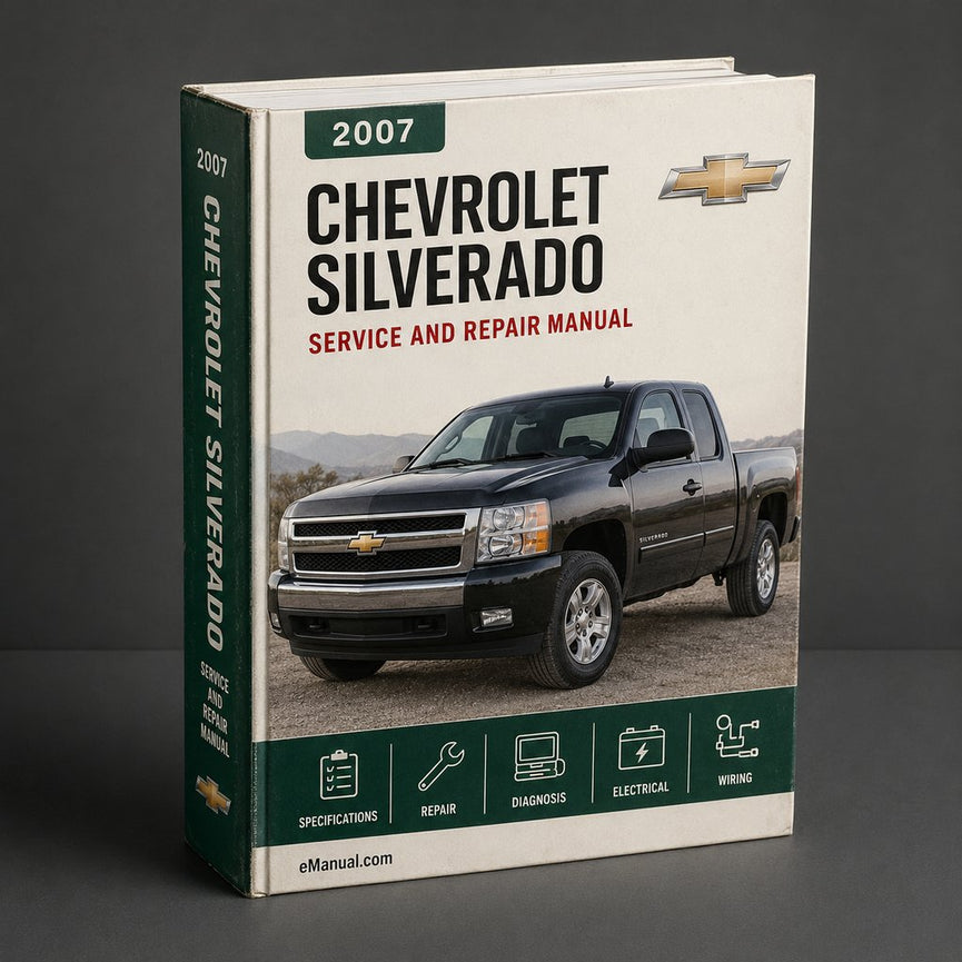 Chevrolet Silverado 2007 2008 2009 2010 Service Manual PDF