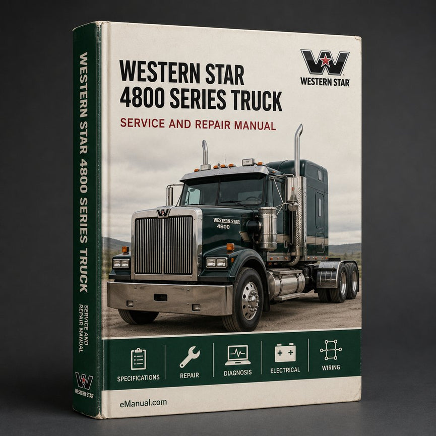 Western Star 4800 Series Truck Service Repair Workshop Manual PDF