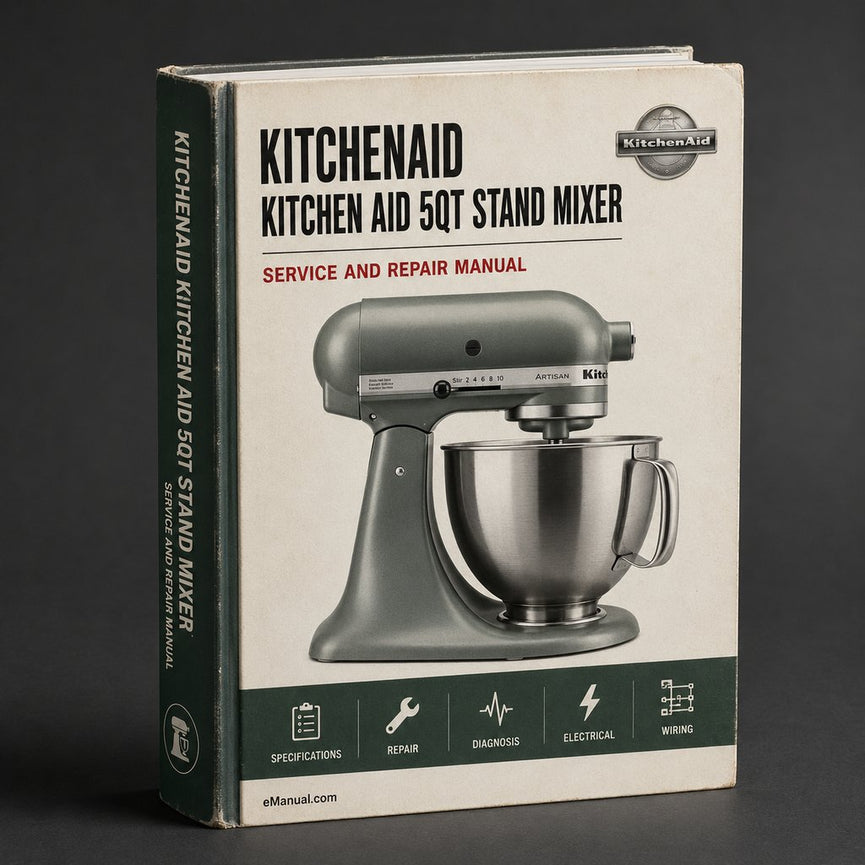 Kitchen Aid 5QT Stand Mixer Repair Part List