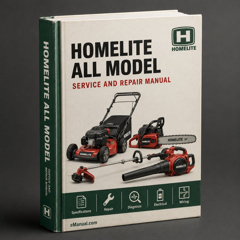 Homelite All Model Workshop Service Repair Manual PDF