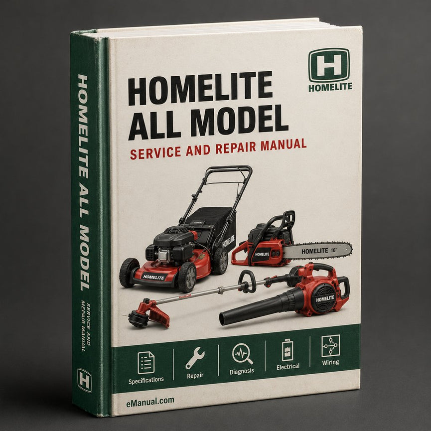 Homelite All Model Workshop Service Repair Manual PDF