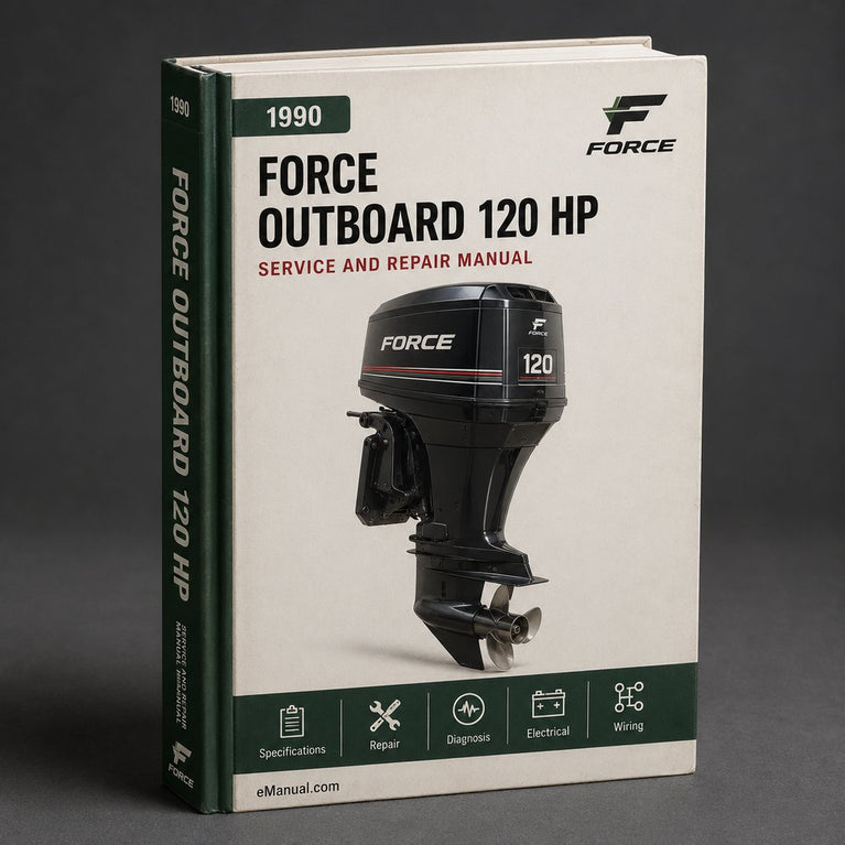 Force Outboard 120 HP 1990-1999 Workshop Service Manual PDF