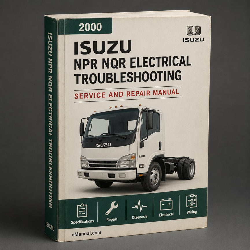 ISUZU NPR NQR 2000 Electrical TROUBLESHOOTING Service Manual PDF