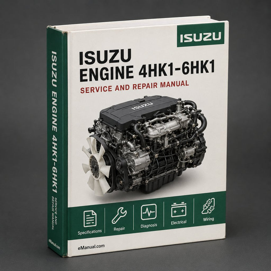 Isuzu Engine 4HK1-6HK1 Factory Service Repair Manual PDF