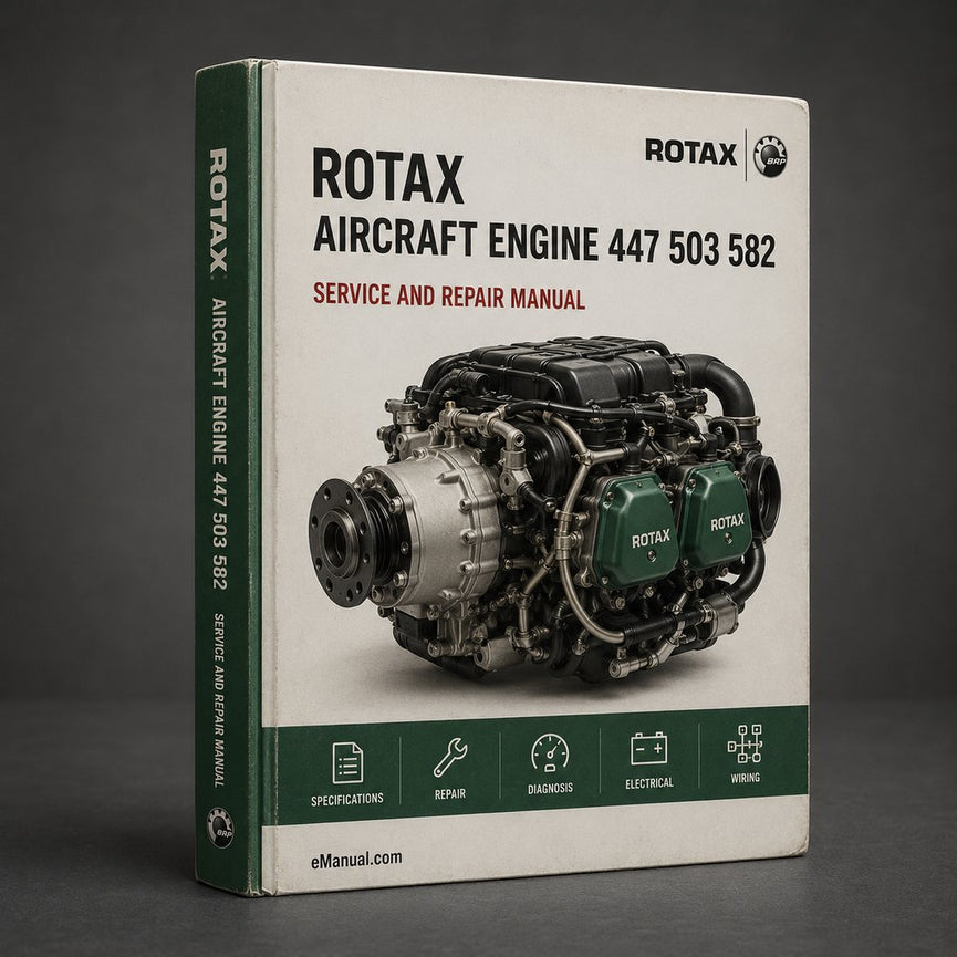 Rotax Aircraft Engine 447 503 582 912 914 Full Service Manual PDF