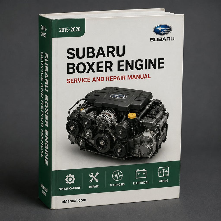 Subaru Boxer Engine Repair Manual PDF