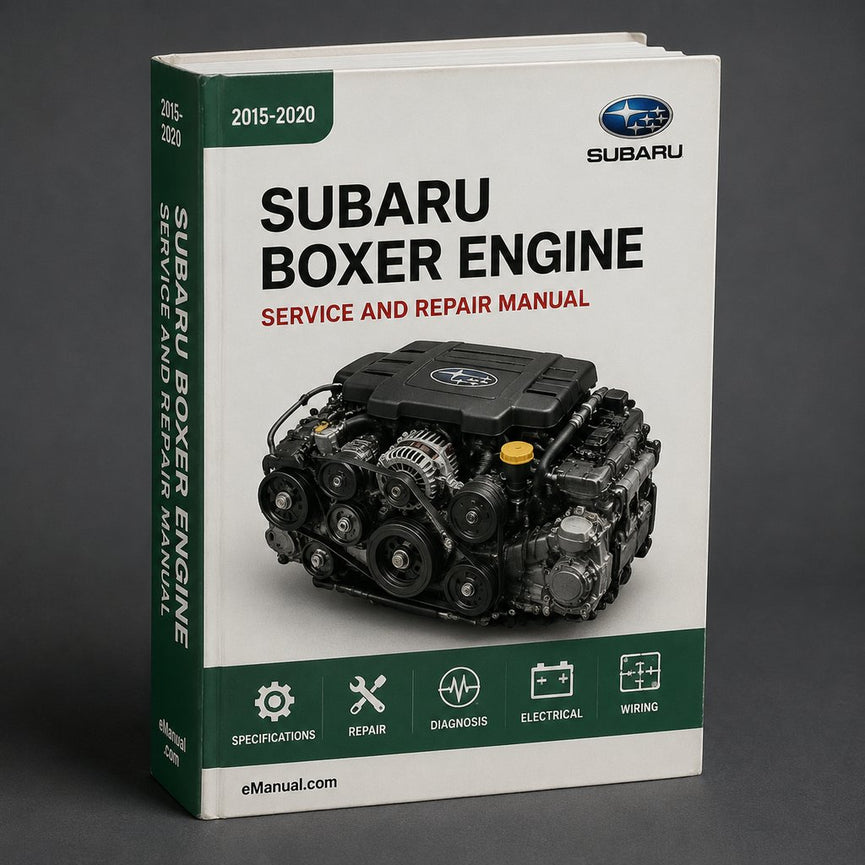 Subaru Boxer Engine Repair Manual PDF