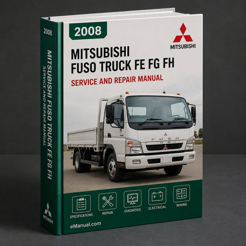 2008-2010 Mitsubishi Fuso Truck FE FG FH FK FM Service Repair Workshop Manual PDF