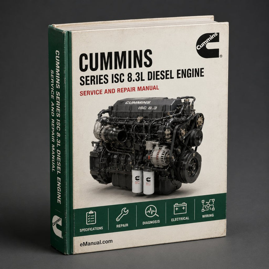 Cummins C Series ISC 8.3L Diesel Engine Service Repair Workshop Manual PDF
