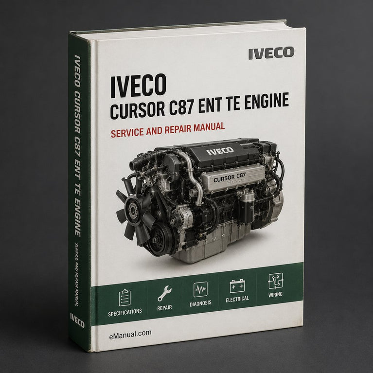 IVECO CURSOR C87 ENT TE Engine Workshop Service Manual PDF