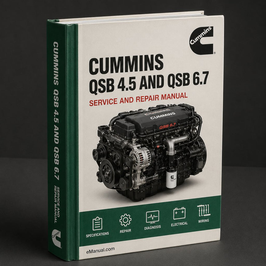 Cummins QSB 4.5 and QSB 6.7 Engine Service Repair Workshop Manual PDF