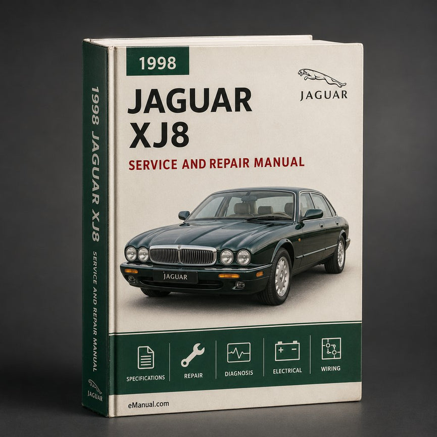 JAGUAR XJ8 1998-2003 Workshop Repair Service Manual PDF