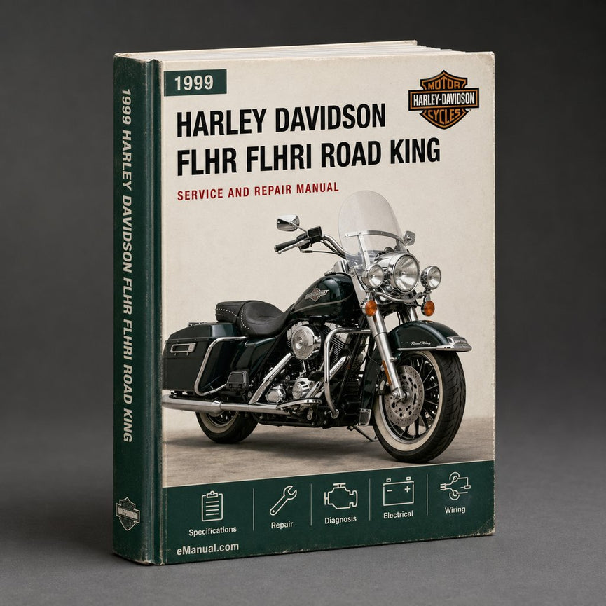 FLHR / FLHRI Road King WorkShop Service Manual 1999-2005 PDF