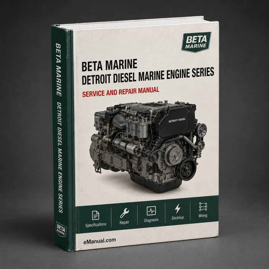 Detroit Diesel Marine Engine Series 60 Full Service Repair Manual