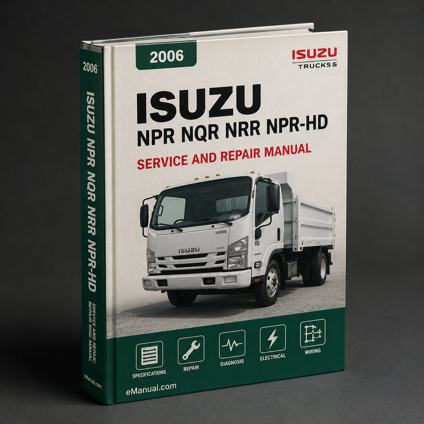 ISUZU NPR NQR NRR NPR-HD 2006-2009 Workshop Service Manual PDF