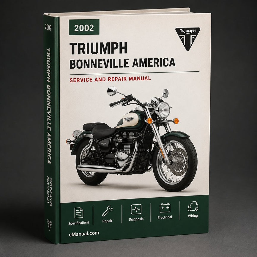Triumph Bonneville America 2002-2007 Workshop Service Manual PDF