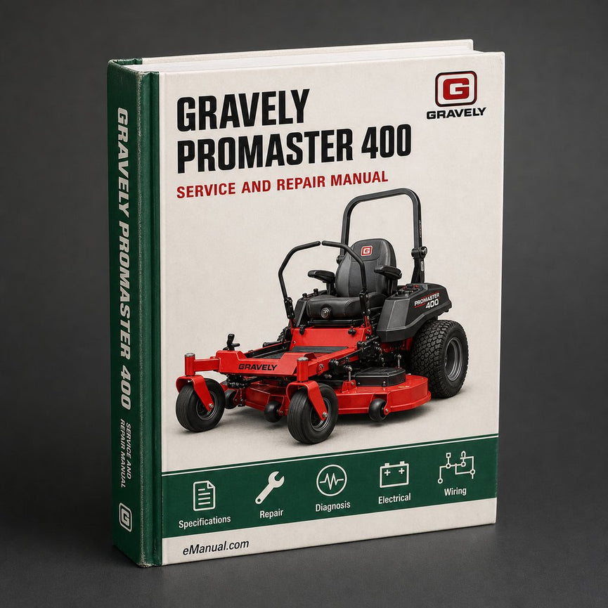 Gravely Promaster 400 Service Manual PDF