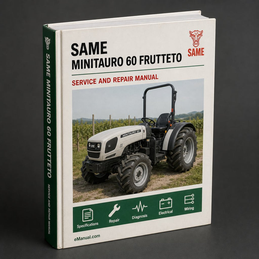 Same Minitauro 60 Frutteto Parts Catalog PDF Manual Download