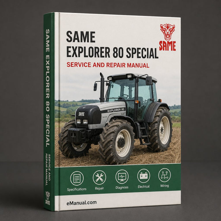 Same Explorer 80 Special Parts Catalog PDF Manual Download