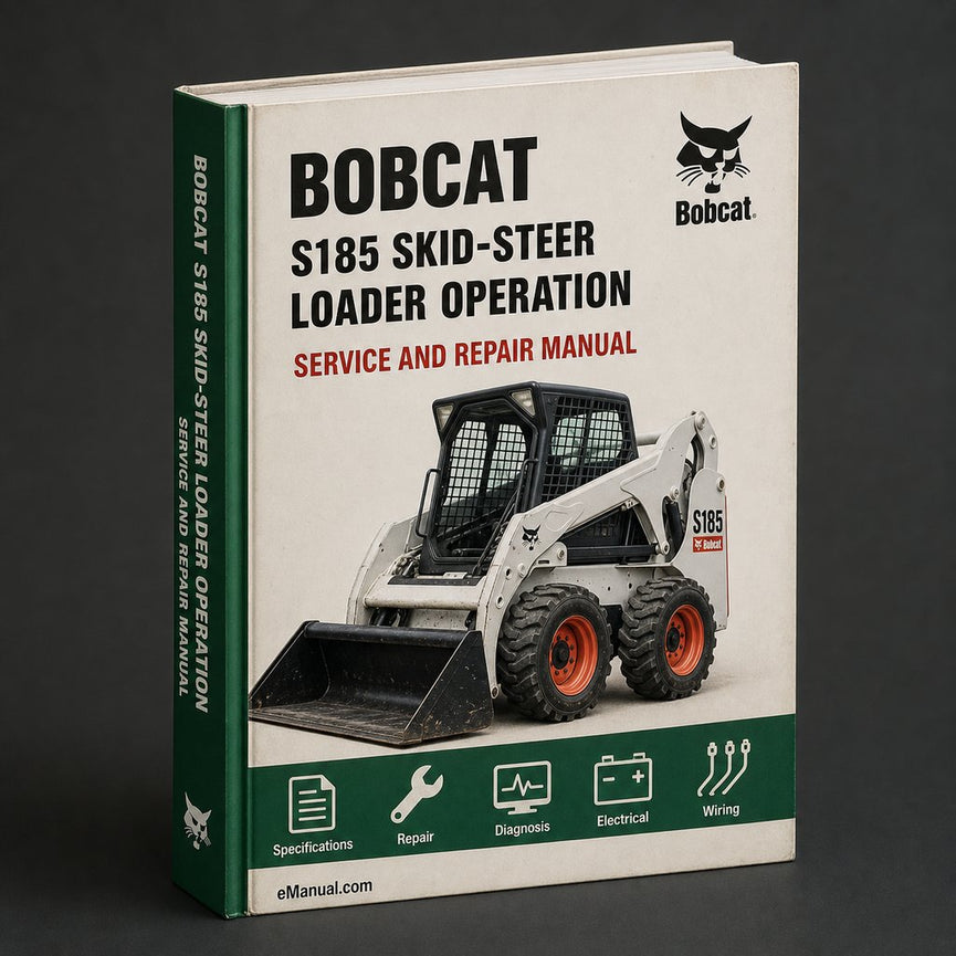 Bobcat S185 Skid-Steer Loader Operation & Maintenance Manual PDF