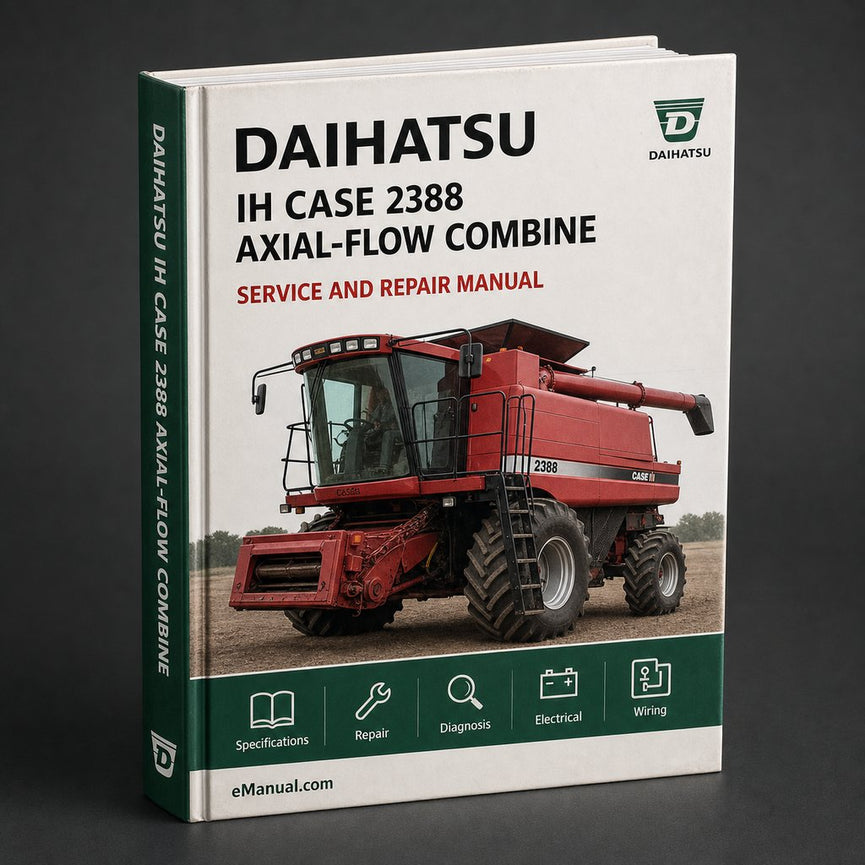 IH Case 2388 Axial-Flow Combine Illustrated Parts Catalog Manual - Improved - PDF