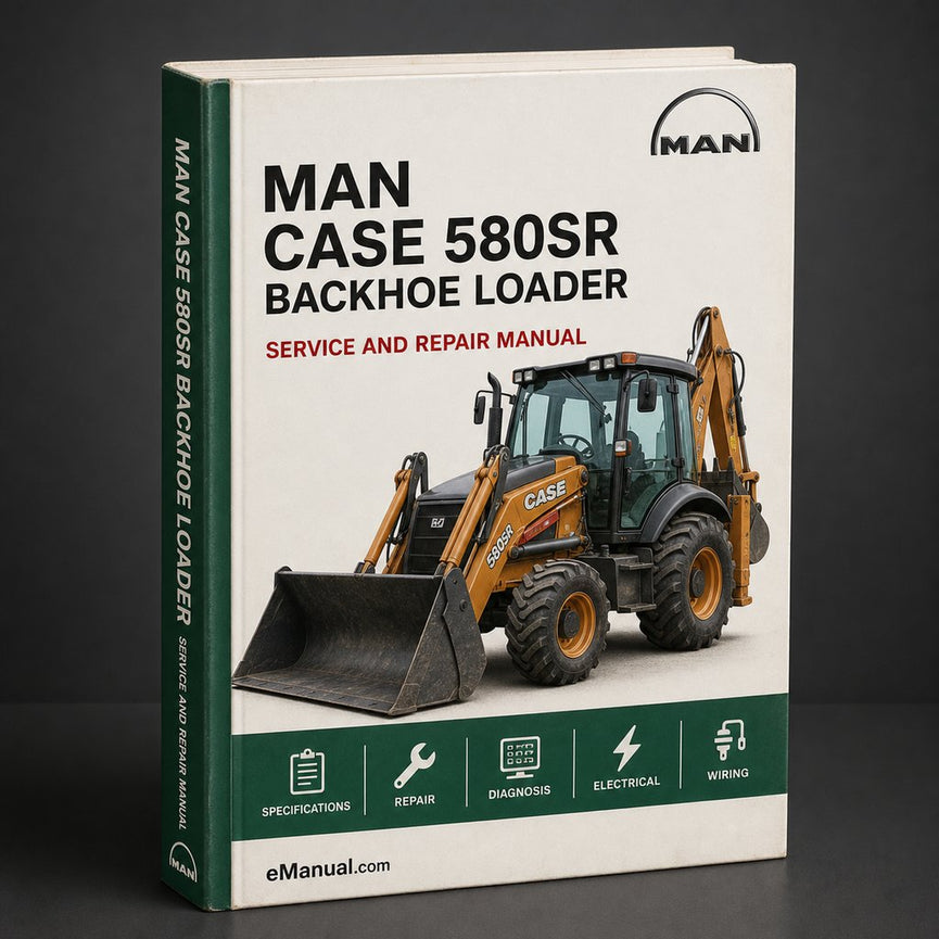 CASE 580SR Backhoe Loader Parts Catalog Manual PDF