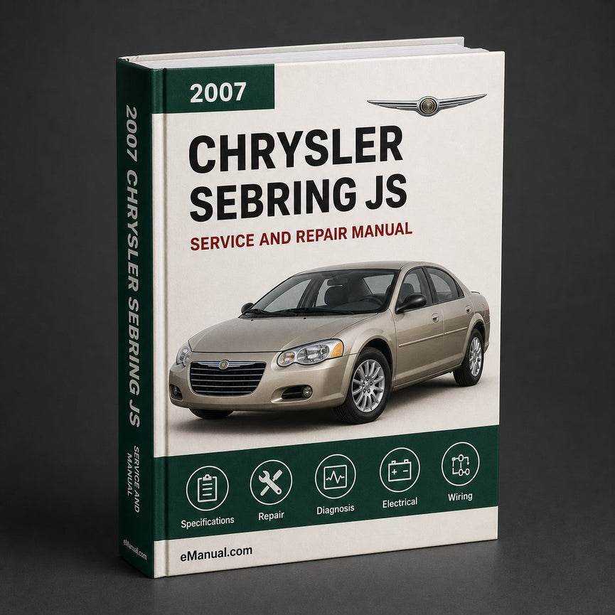 CHRYSLER SEBRING JS 2007-2010 Workshop Service Repair Manual PDF