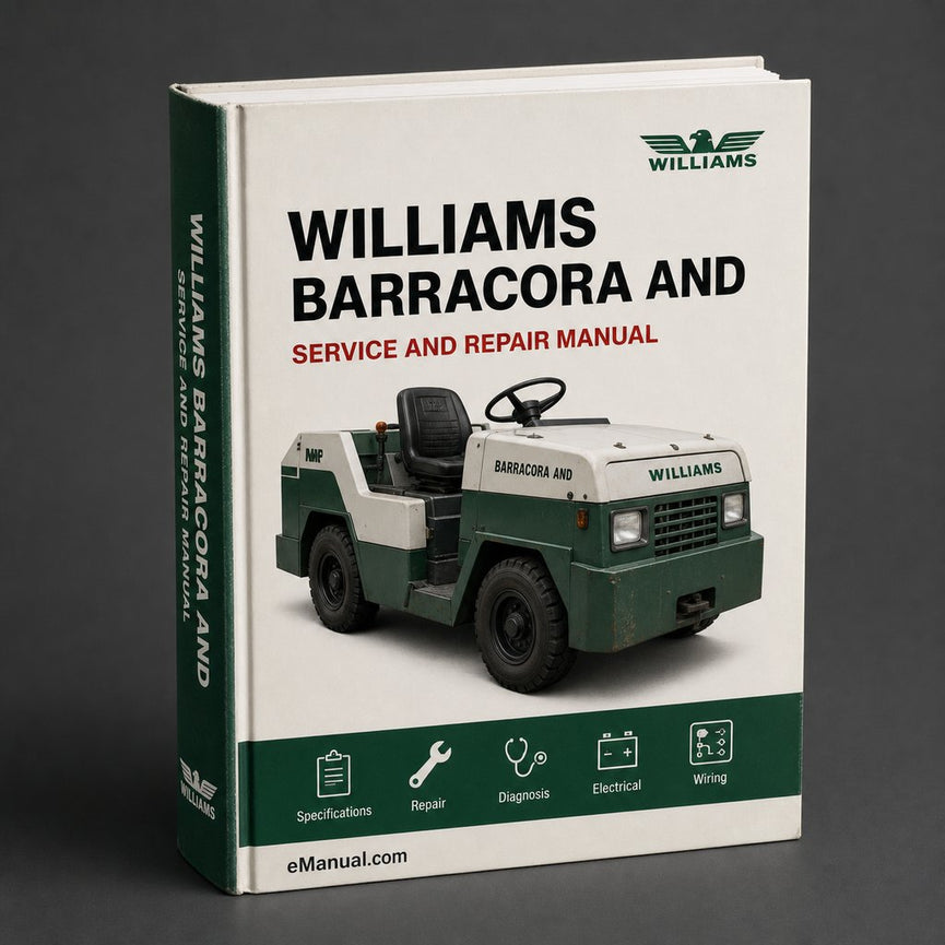 Williams Barracora instruction and parts Manual PDF