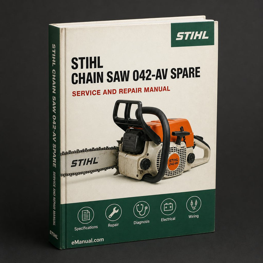 STIHL Chain Saw 042-AV Spare Parts List