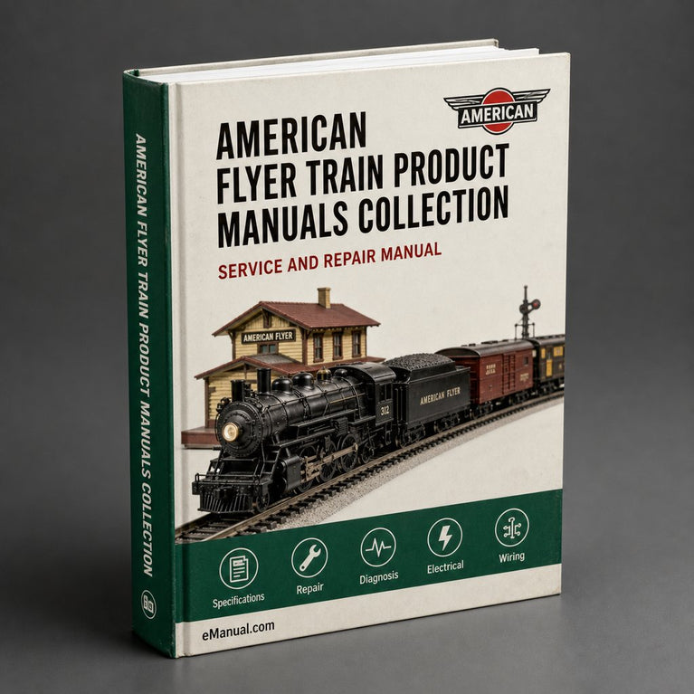 American Flyer Train Parts & Service & Product Manuals Collection - PDF