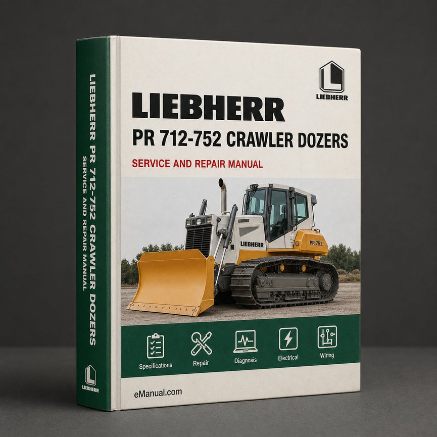 Liebherr PR 712-752 Crawler Dozers Service Manual PDF