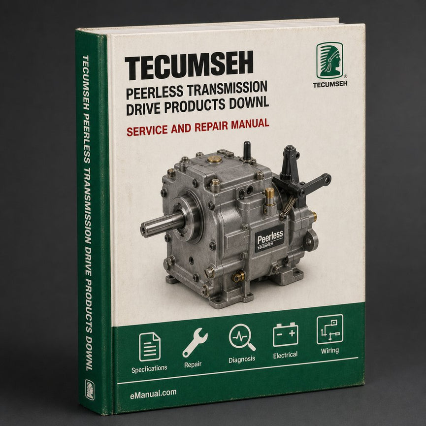 Tecumseh Peerless Transmission & Drive Products Manual PDF Downl