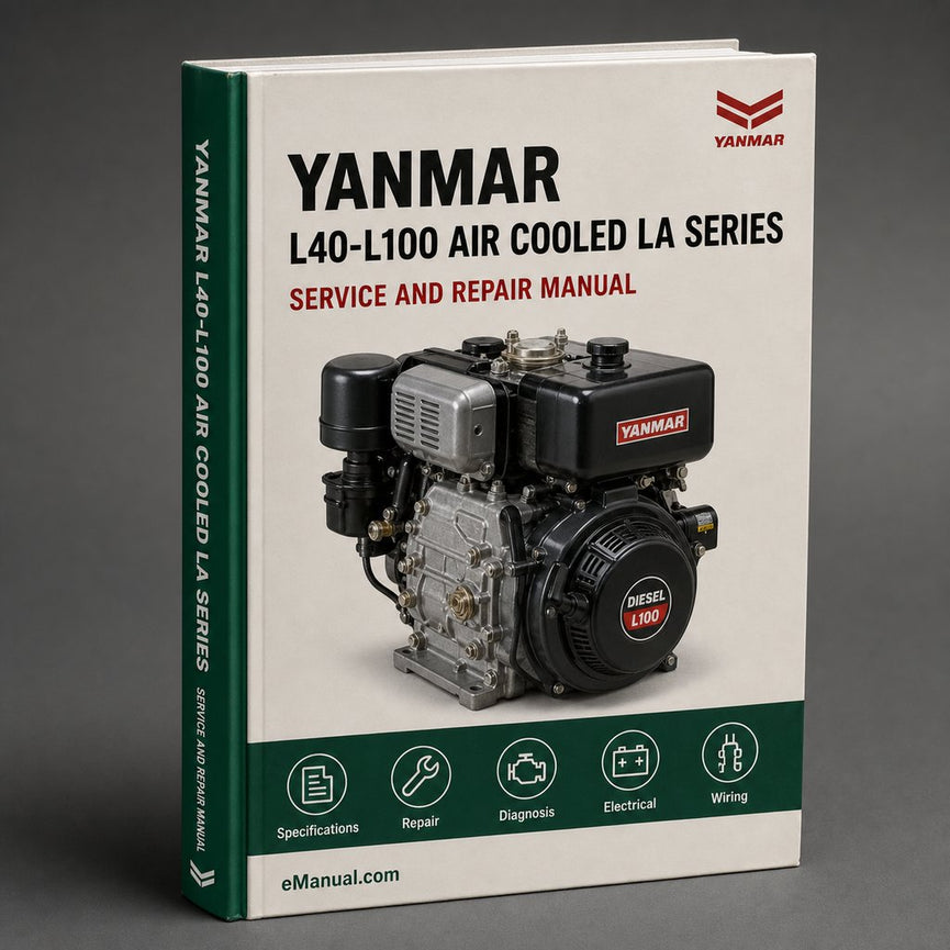 YANMAR L40-L100 AIR COOLED LA Series INDUSTRIAL DIESEL EngineS Service Repair Manual PDF
