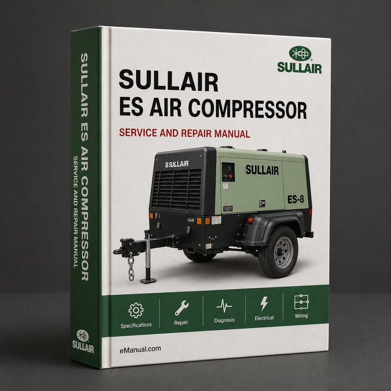 SULLAIR ES 6 AIR COMPRESSOR Parts Manual PDF
