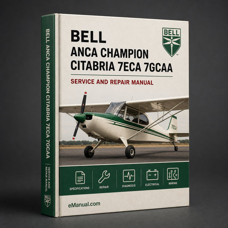 Bellanca Champion Citabria 7ECA 7GCAA 7GCBC 7KCAB Illustrated Parts Manual - PDF