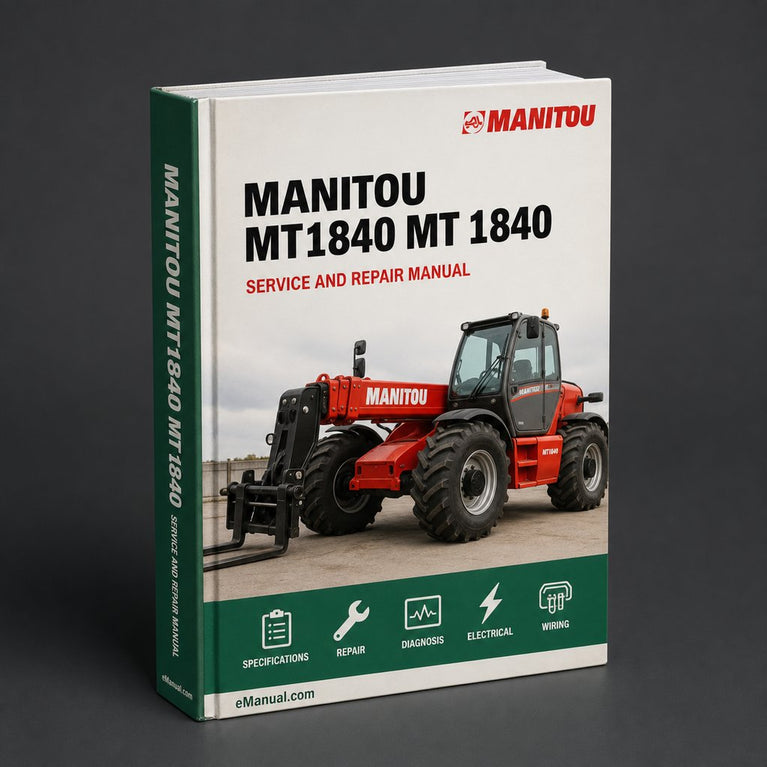 Manitou MT1840 MT 1840 Workshop Service Repair Manual PDF