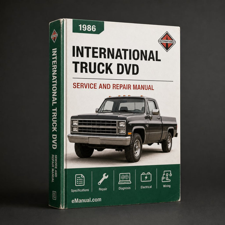 1986-2008 International Truck Workshop Repair Service Manual 1900MB DVD PDF