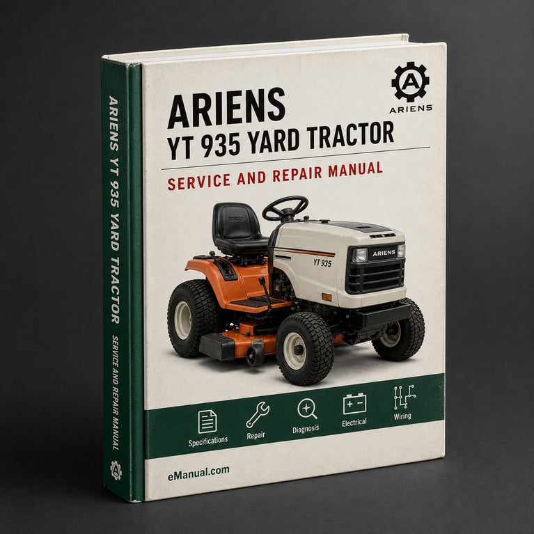 ARIENS YT 935 YARD Tractor Workshop Service Manual PDF
