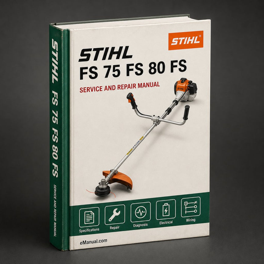 Stihl FS 75 FS 80 FS 85 Brushcutters Service Repair Workshop Manual PDF