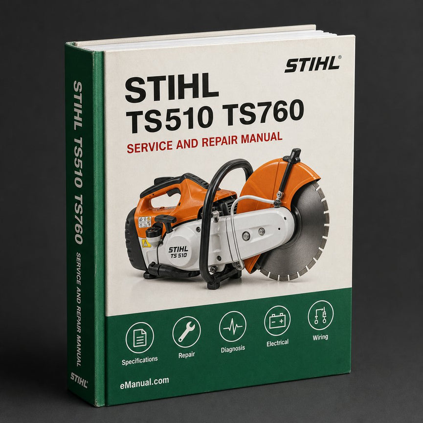 Stihl TS510 TS760 Workshop Manual PDF
