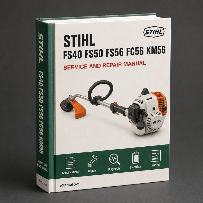 stihl FS40 FS50 FS56 FC56 KM56 Service Manuals PDF