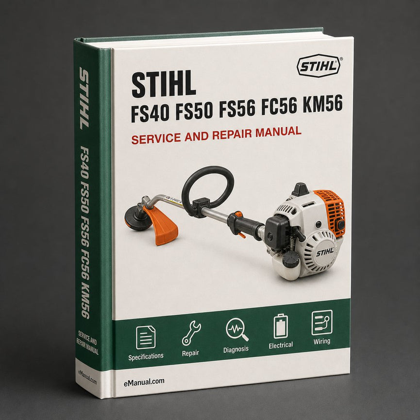 stihl FS40 FS50 FS56 FC56 KM56 Service Manuals PDF