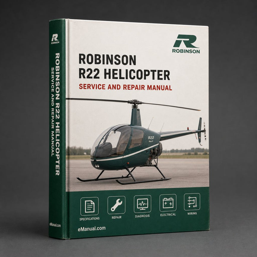Robinson R22 Helicopter maintenance Manual PDF