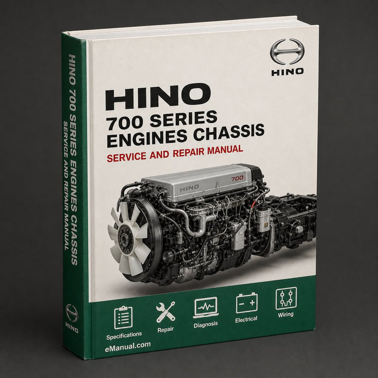 Hino 700 Series Engines & Chassis Complete Workshop Service Repair Manual PDF