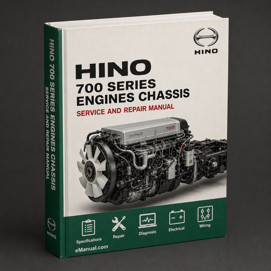 Hino 700 Series Engines & Chassis Complete Workshop Service Repair Manual PDF
