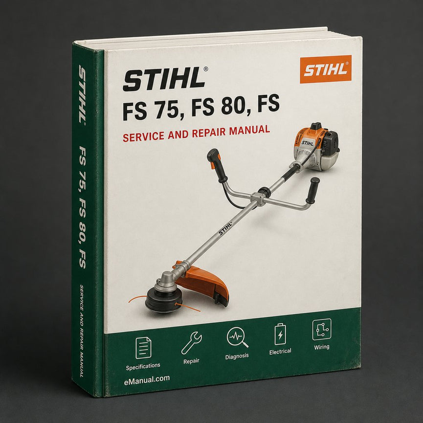 Stihl FS 75, FS 80, FS 85 Brushcutters Full Service & Repair Man