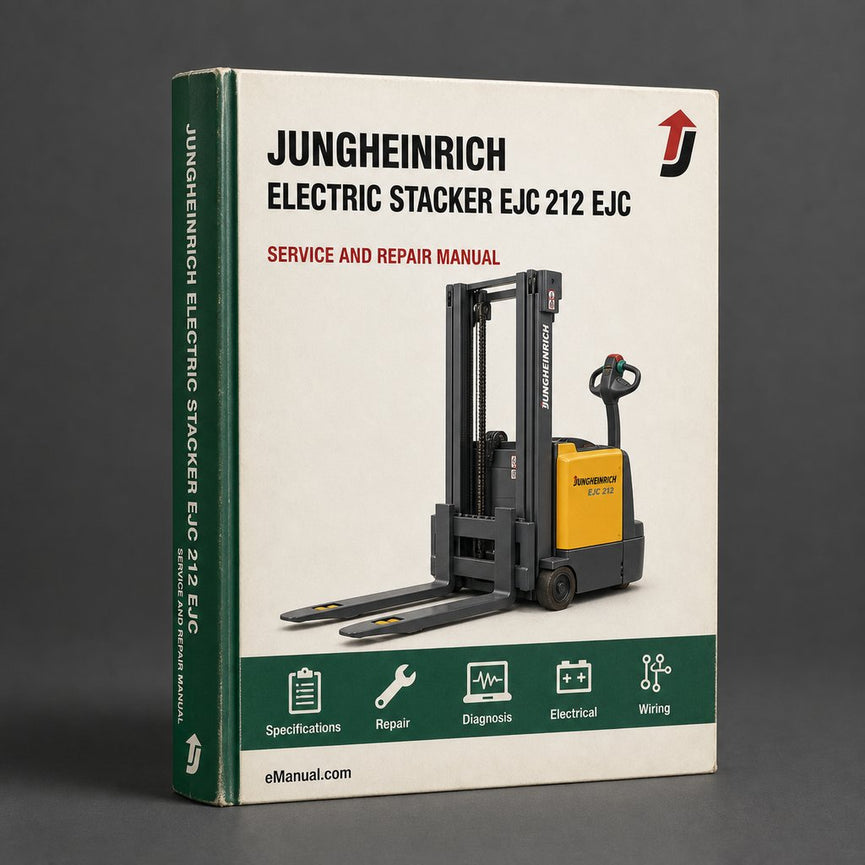 Jungheinrich Electric Stacker EJC 212 EJC 214 EJC 216 EJC 220 (12.05-05.08) Workshop Service Manual PDF