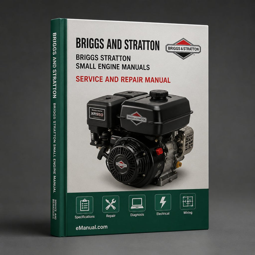 BRIGGS & STRATTON SMALL Engine Service Repair ManualS PDF