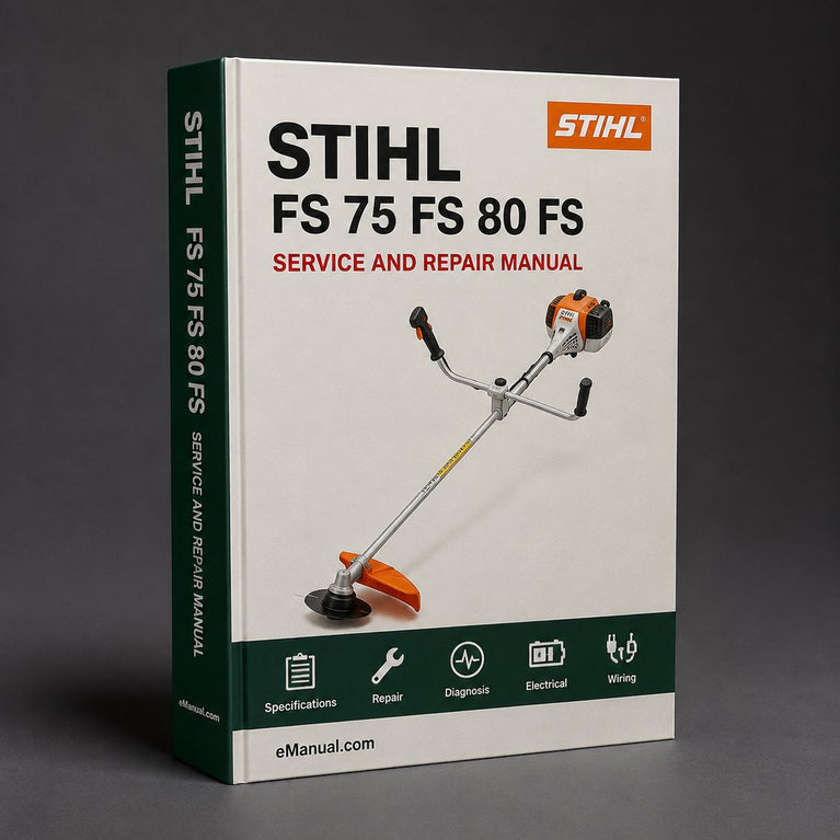 Stihl FS 75 FS 80 FS 85 Brushcutter Complete Workshop Service Repair Manual PDF
